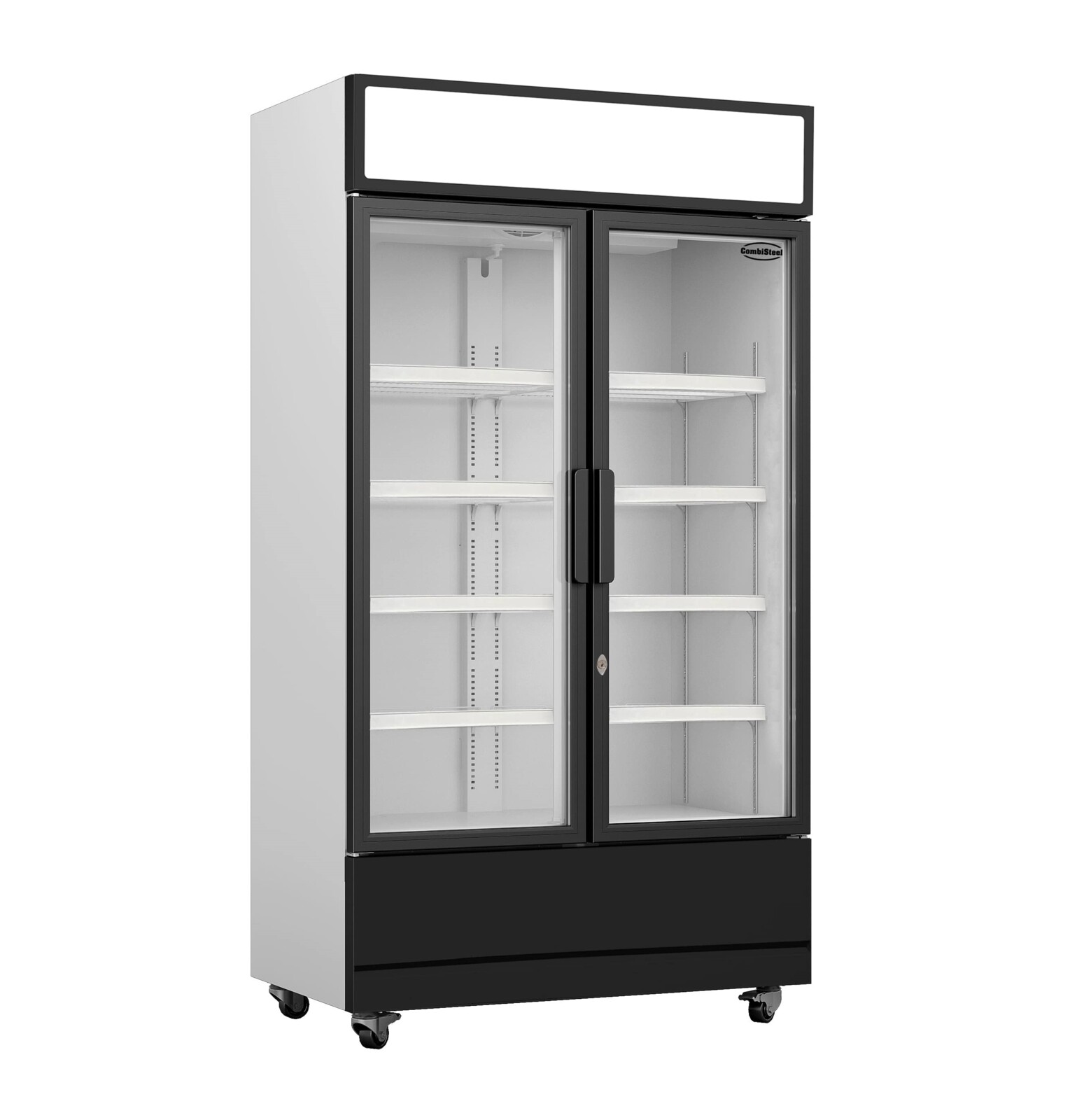 Combisteel Glass Door Refrigerator 2 Doors, 670L, FCU-750 1