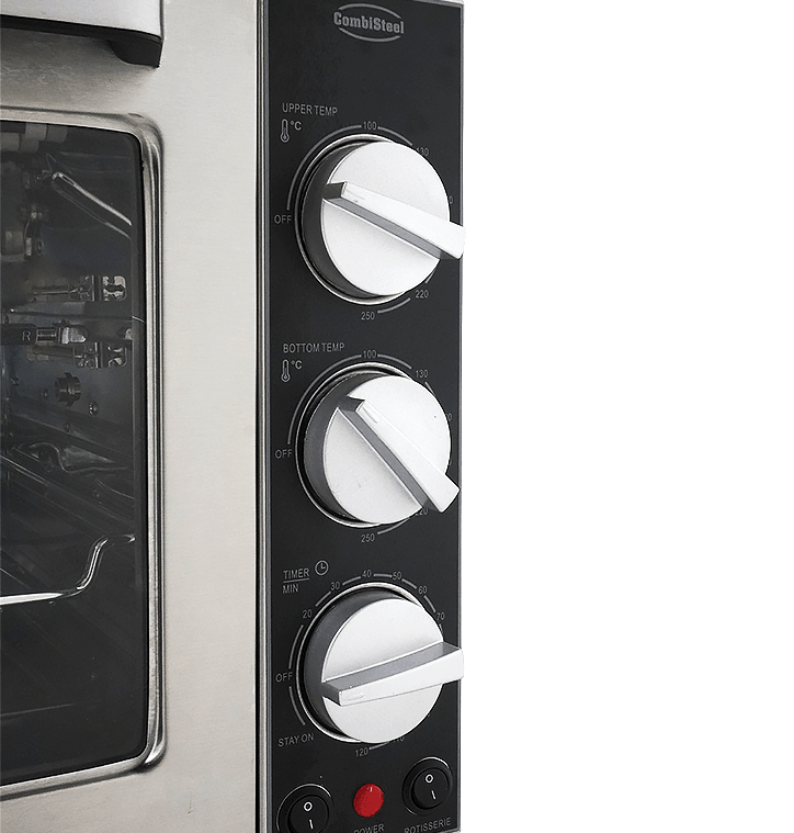 Combisteel Electric Convection Oven with Rotisserie, 42L, 2.7kW 3