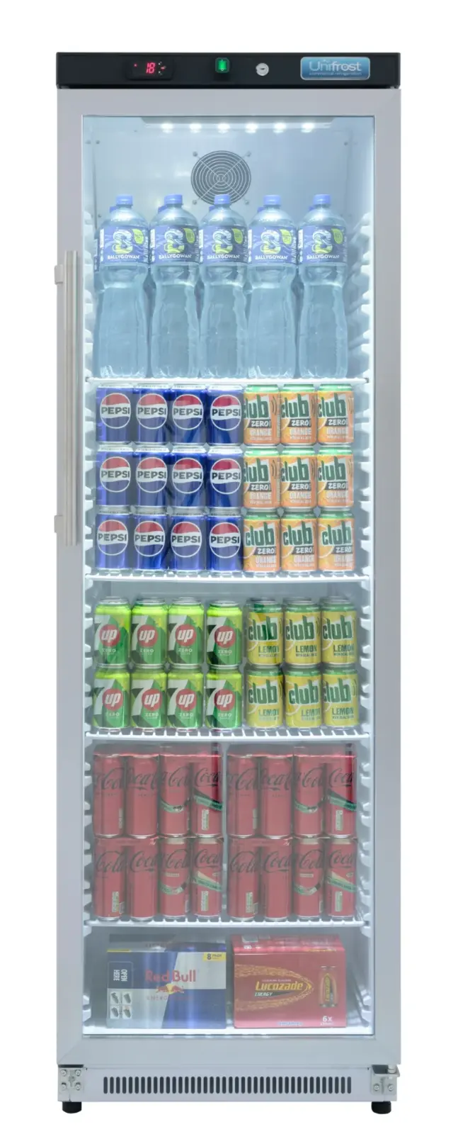 Unifrost GDR401 Display Chiller 370L +2°C to +8°C Reversible Door 2