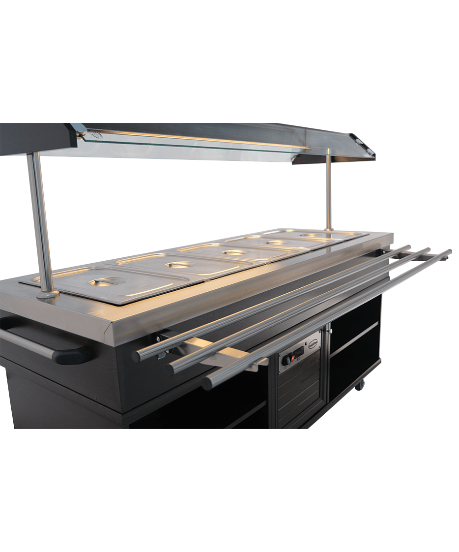 Combisteel Refrigerated Buffet GN 5/1, 1900mm, Static Cooling 3