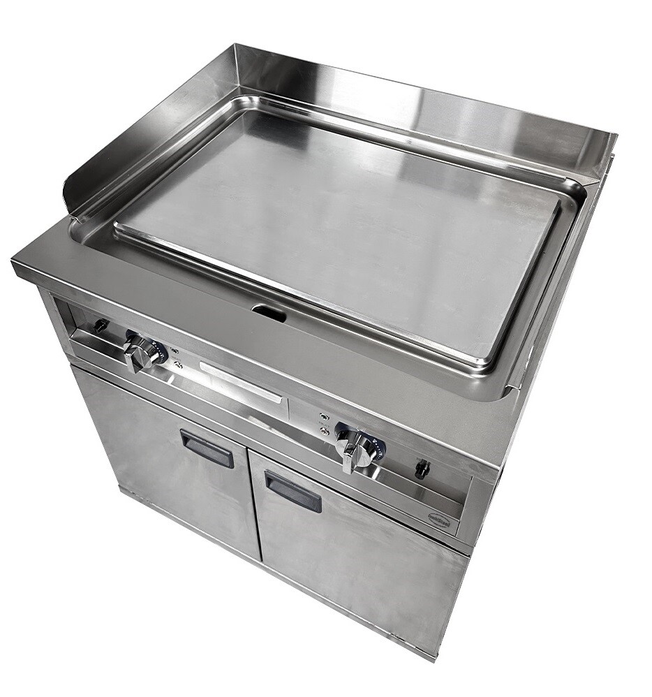 Combisteel Entry 700 Electric Fry Top Chrome, 8.1 kW Double Zone 3