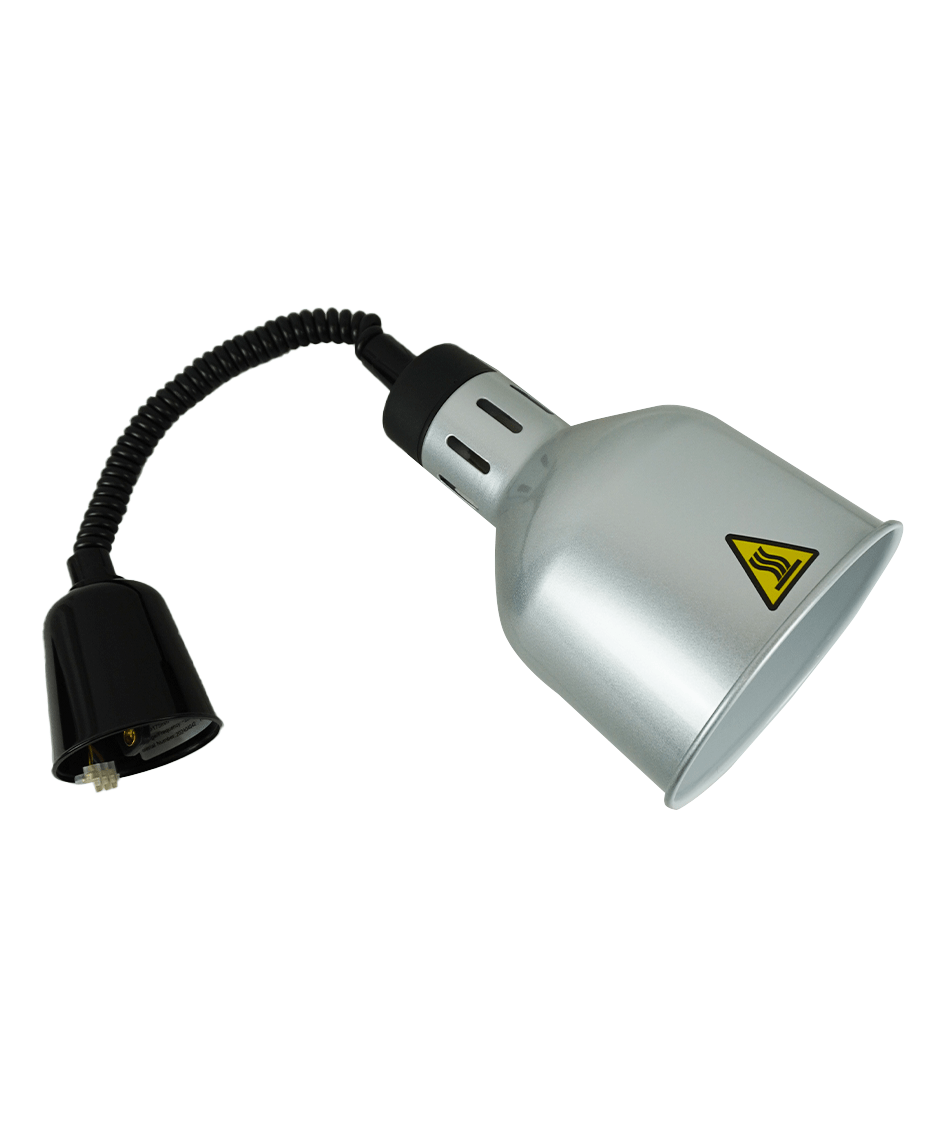 Combisteel Telescopic Heat Lamp CH-01 Silver, 0.25kW, Adjustable 5