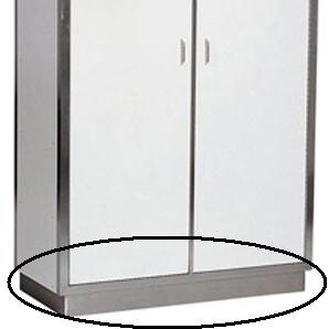 Combisteel Plinth 1880mm Commercial Kitchen Base Support 1