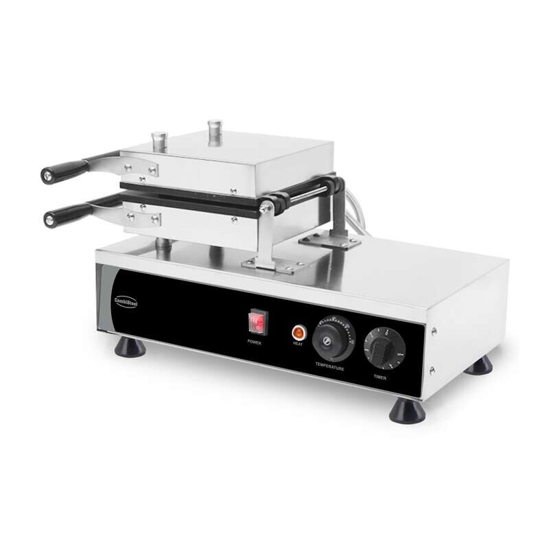 Combisteel Rotating Waffle Iron 2-Piece Brussels, 1.2 kW Tabletop 1