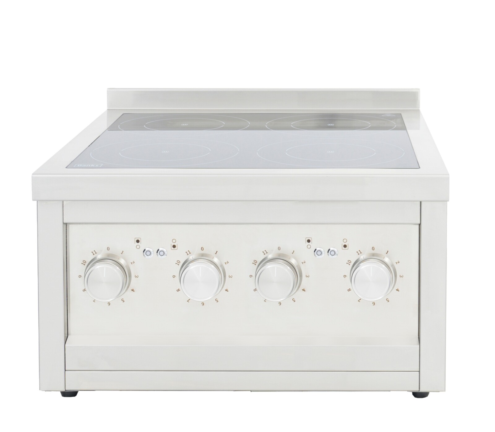 Banks D6060T4 Heavy Duty 4 Burner Countertop Induction Cooker 600mm 1
