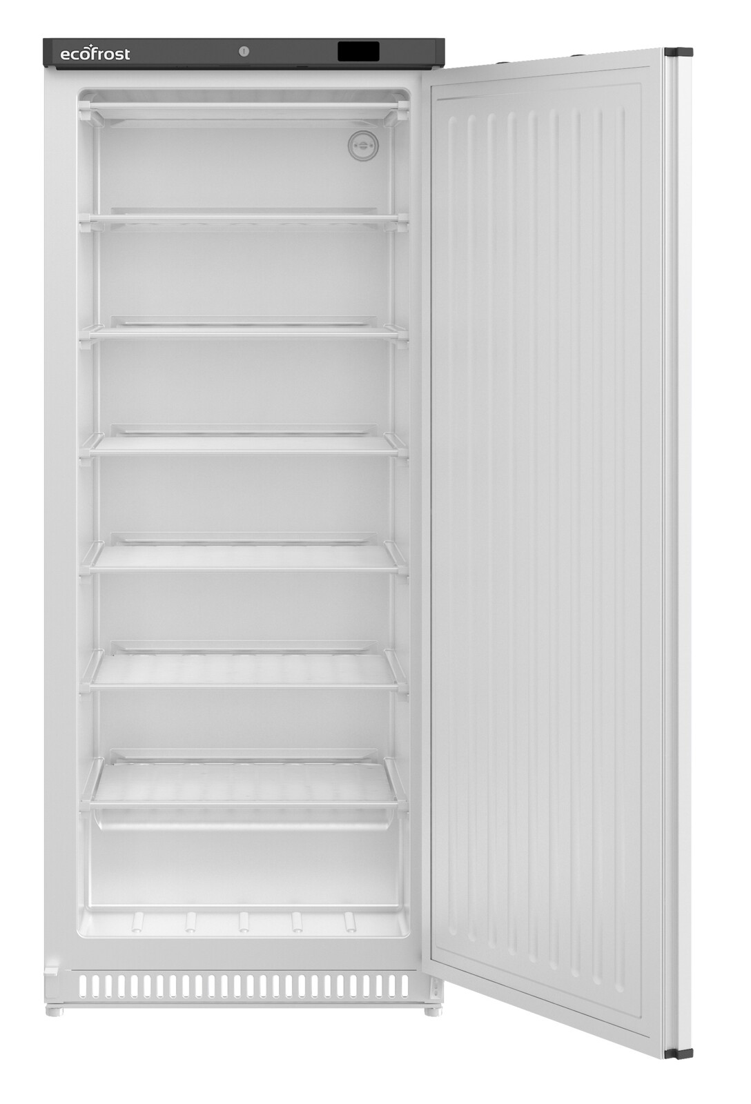 Ecofrost White Freezer 600L, 1 Door, Digital Control, Freestanding 3