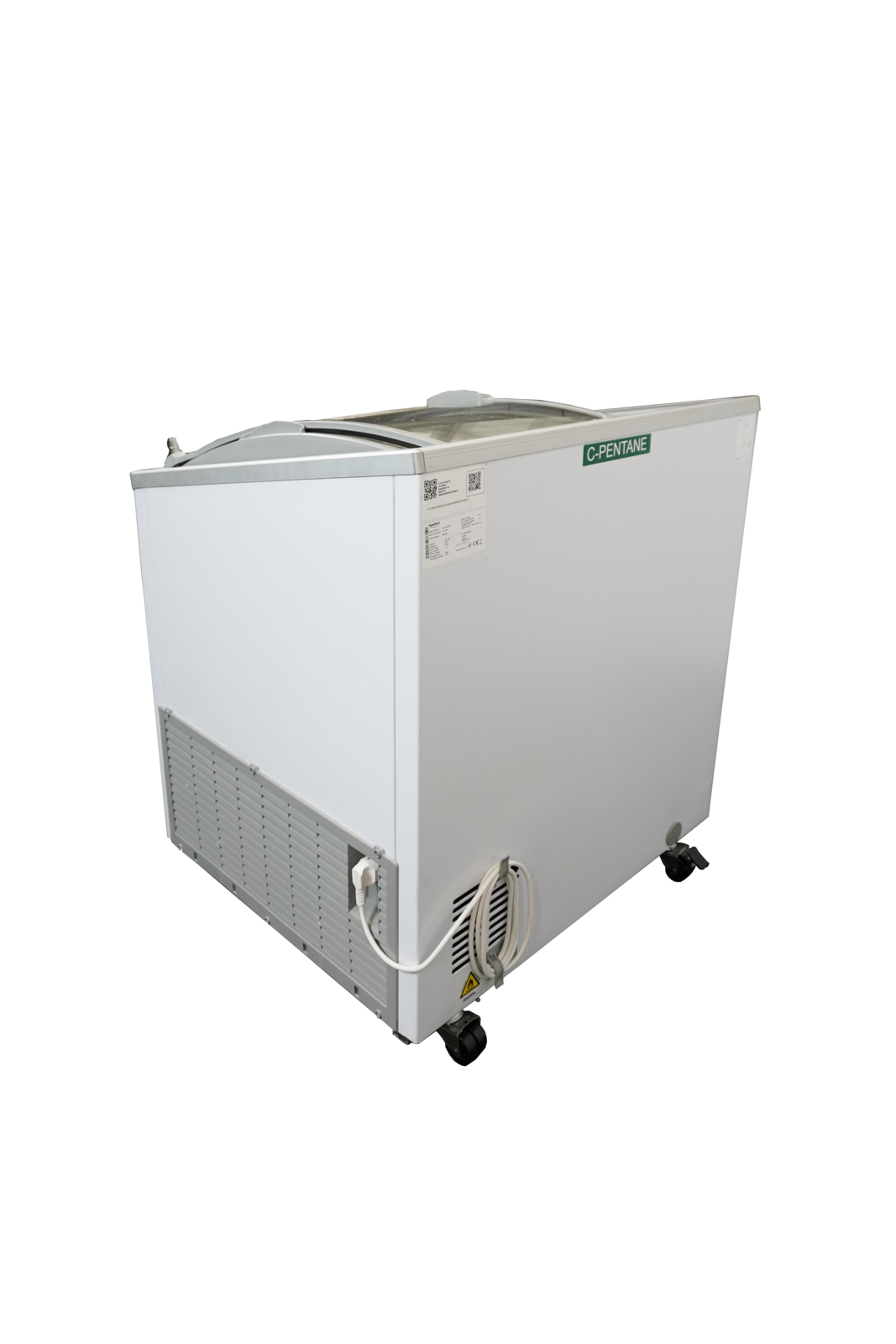 Combisteel Chest Freezer Glass Cover 198L Manual Defrost 4