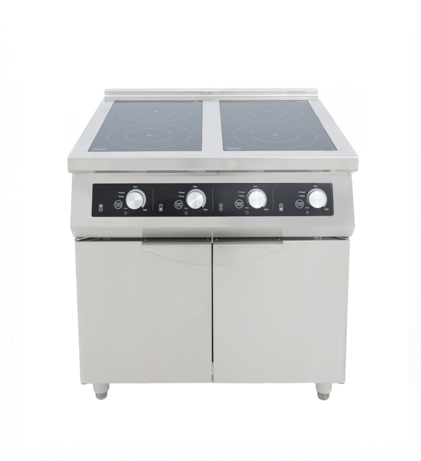 Banks D8070FS4 Freestanding 4 Burner Induction Cooker 800mm 3 Phase 1