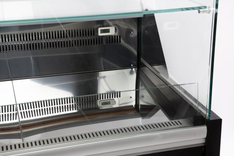 Combisteel Oscar 2.5 Cold Display Case, 2584mm, LED Lighting 3