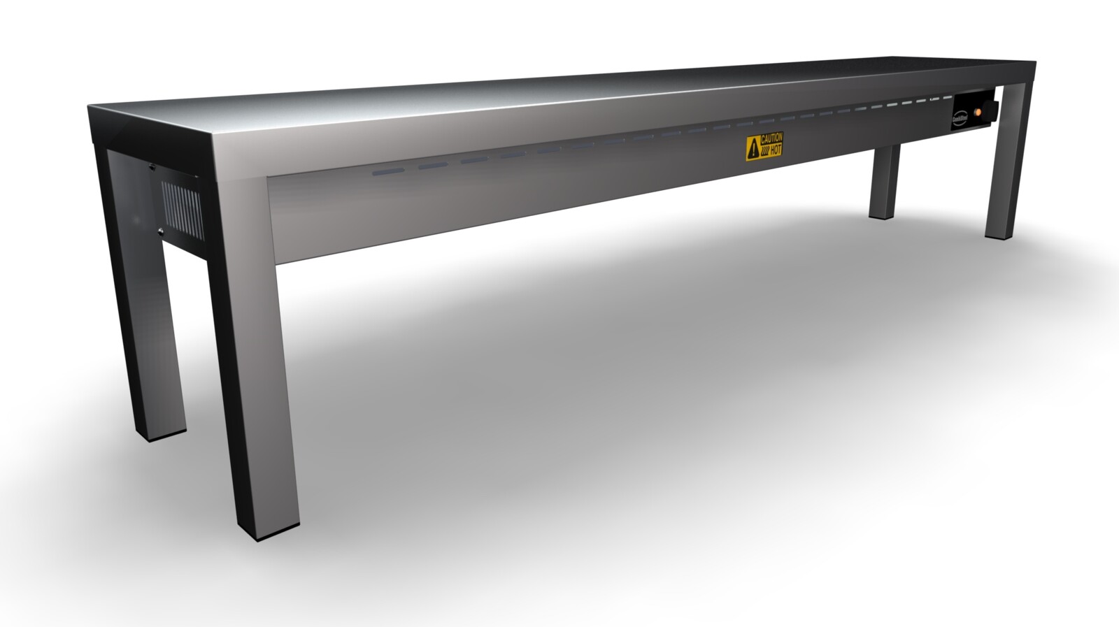 Combisteel Ceramic Heated Overshelf 1600mm, 4x 250W Elements 2