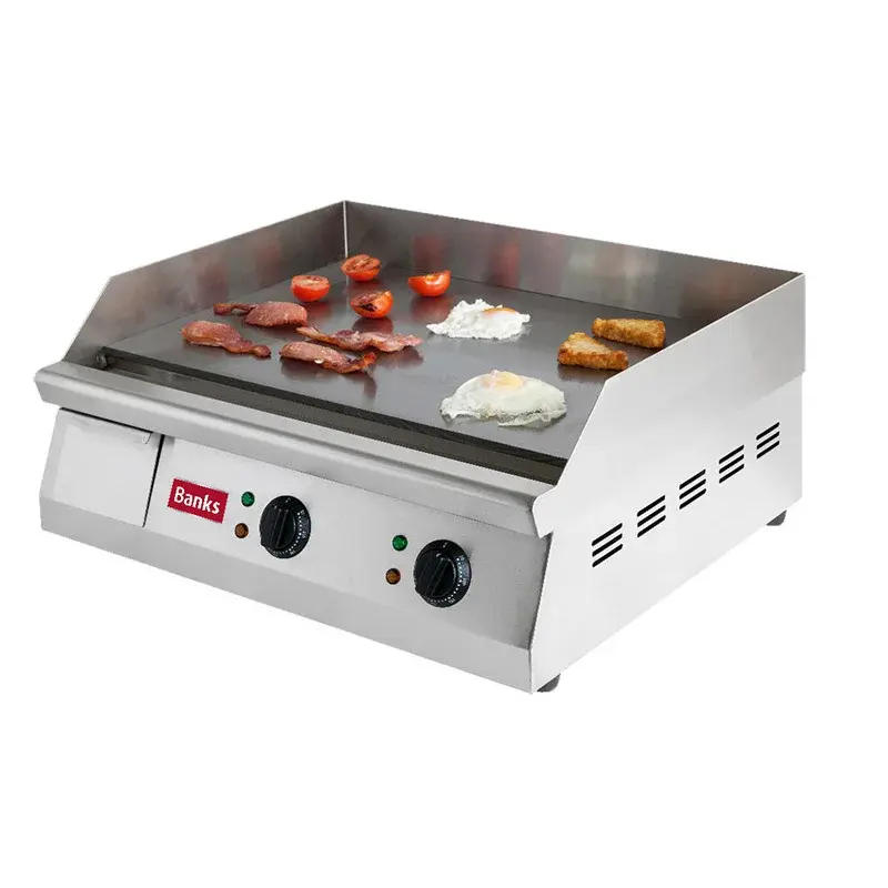 Banks EFT610 Electric Griddle 6kW Single Phase 600x400mm 1