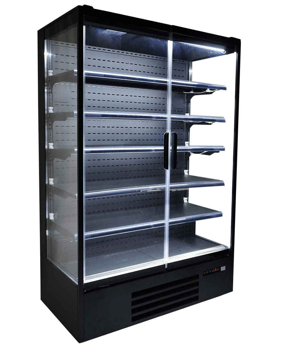 Combisteel Marco 1.3 Wall Mounted Display Fridge, 1292L, 2 Glass Doors 4