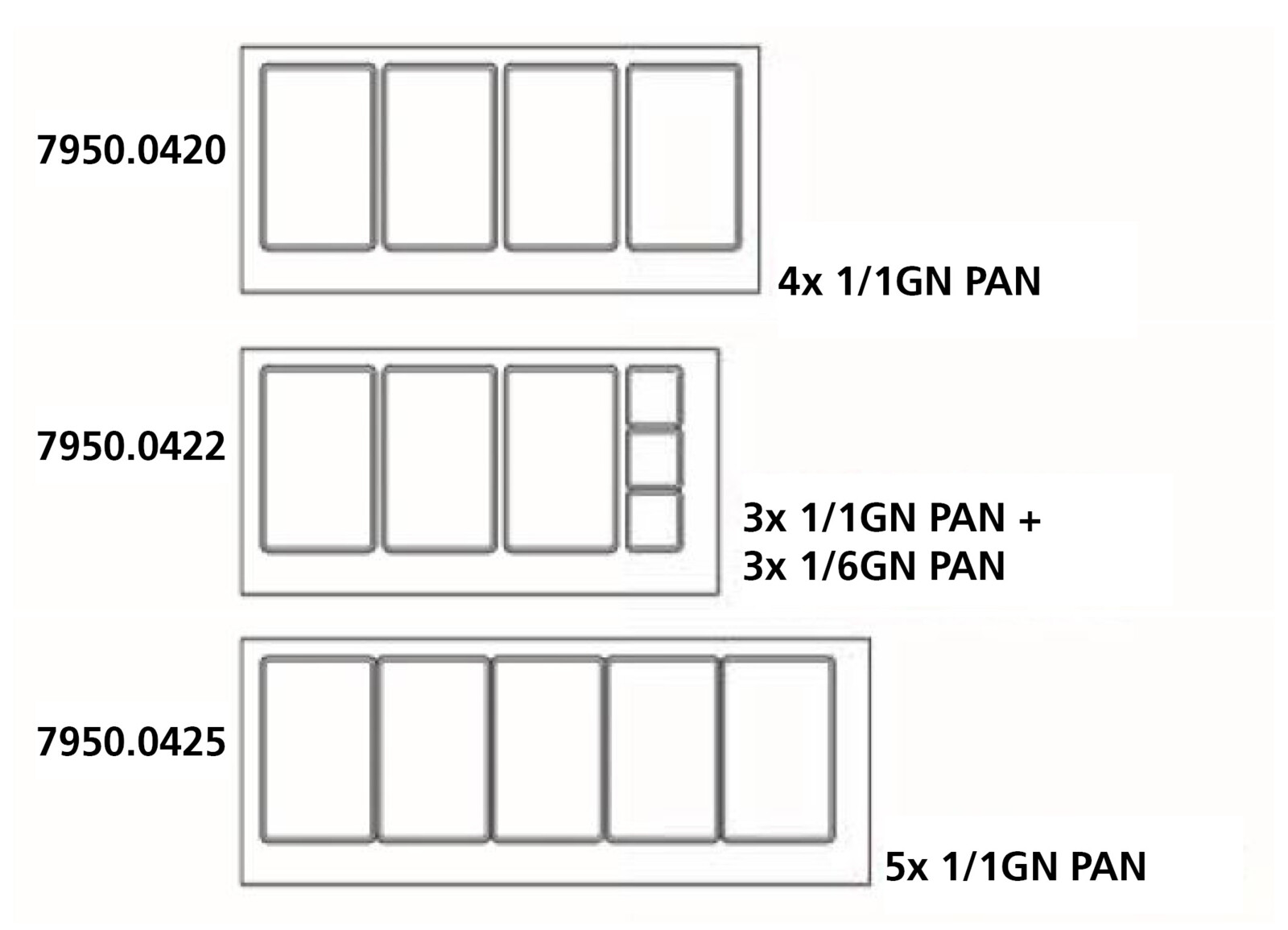 Combisteel Refrigerated Counter Glass Cover 2 Doors, 314L, 1360mm 2