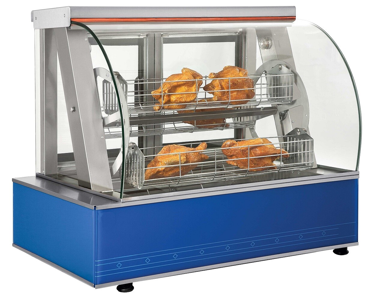 Combisteel Electric Chicken Rotisserie 4 Baskets, 5.4kW 1