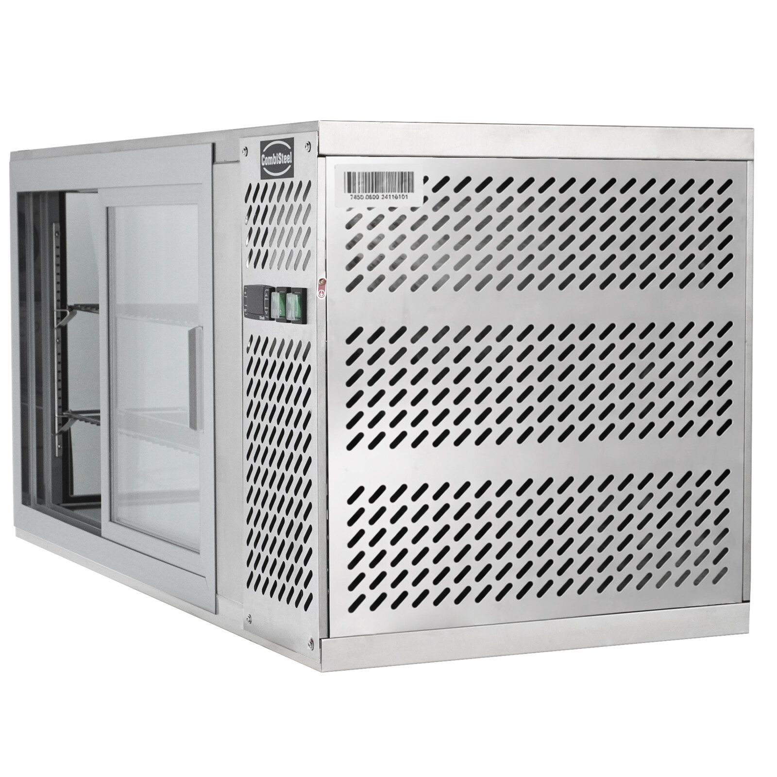 Combisteel Dessert Display Case 150L, Refrigerated LED Showcase 5