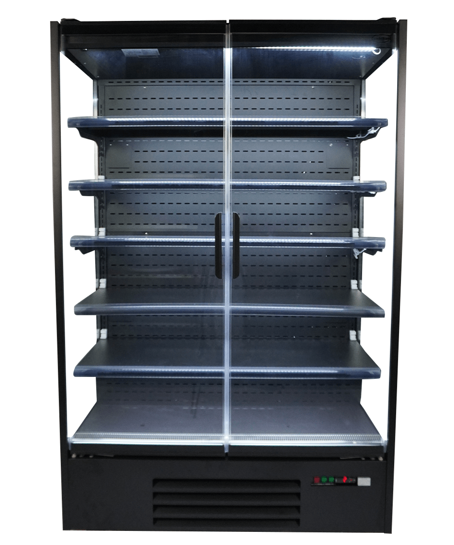 Combisteel Marco 1.3 Wall Mounted Display Fridge, 1292L, 2 Glass Doors 2