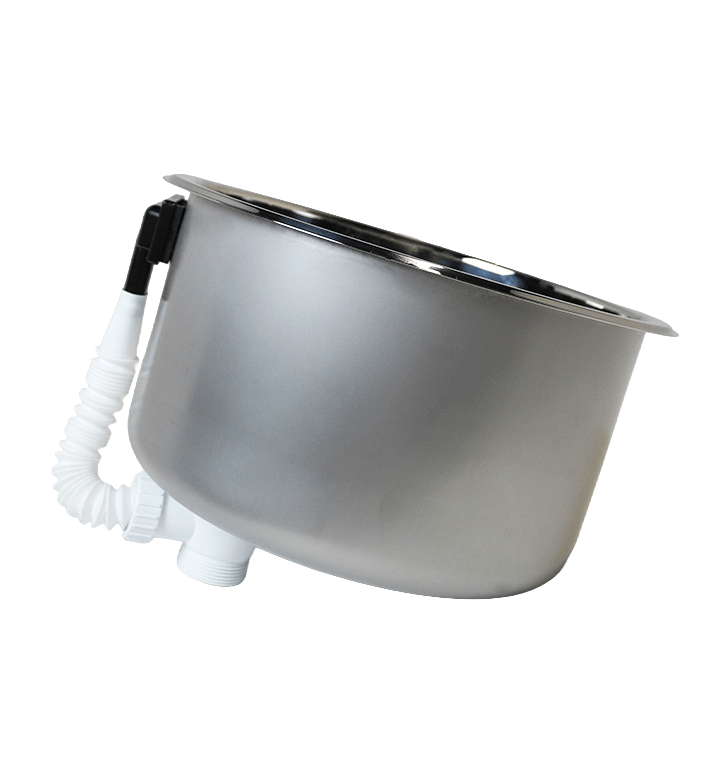 Stainless Steel Sink 300mm, AISI 304, Commercial Grade 2