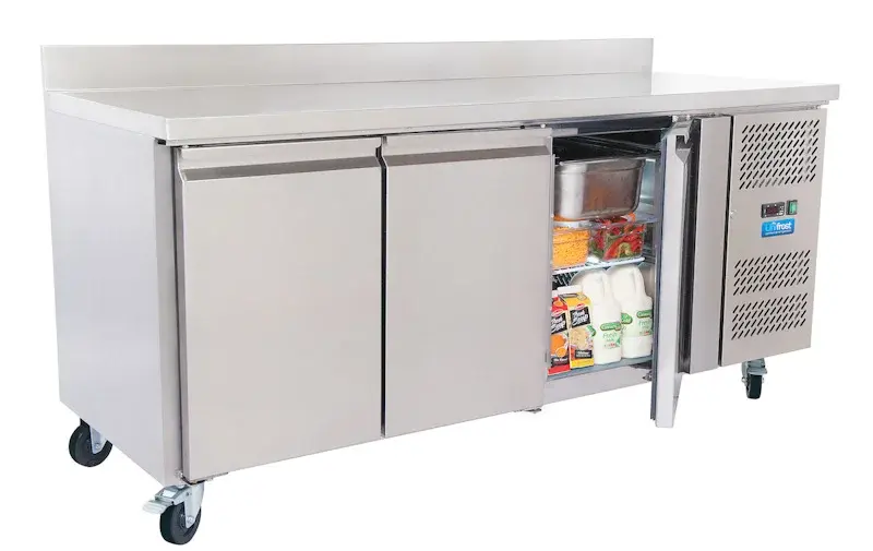 Unifrost CR1800G 3 Door Counter Refrigerator 417L with Upstand 1