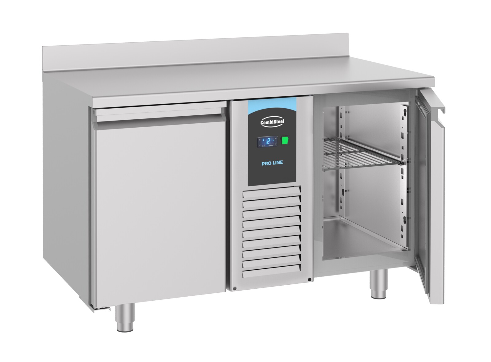 Combisteel 700 Refrigerated Counter Upstand 2 Door, 281L Monoblock 2