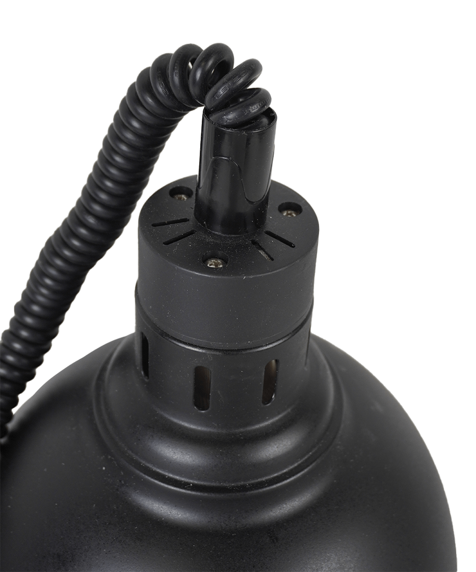 Combisteel Telescopic Heat Lamp CH-04 Black, 0.25kW, Adjustable Height 6