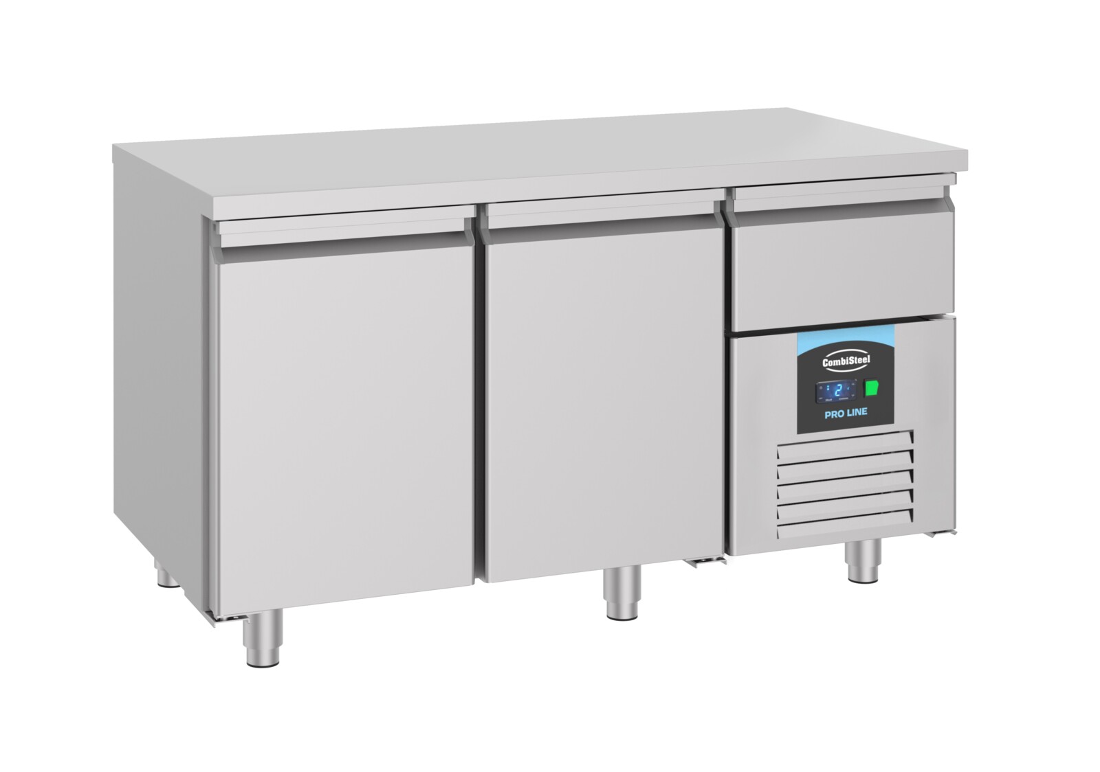 Combisteel Refrigerated Counter 2 Door, 281L, Ventilated Cooling 1