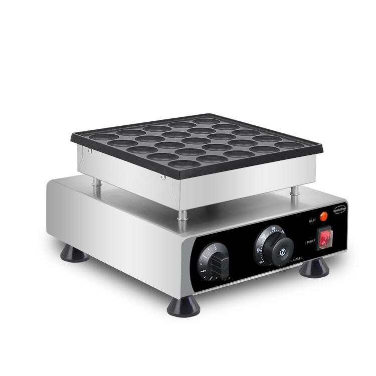 Combisteel Mini Pancake Maker 25pcs, 0.9kW Cast Aluminum 3