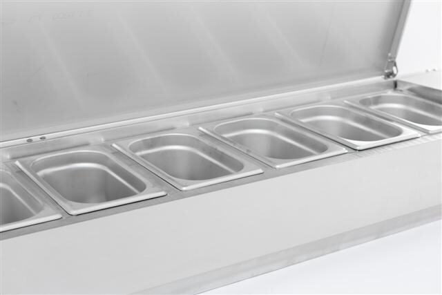 Combisteel Refrigerated Counter Top 10x 1/4 GN, 2000mm Wide 4