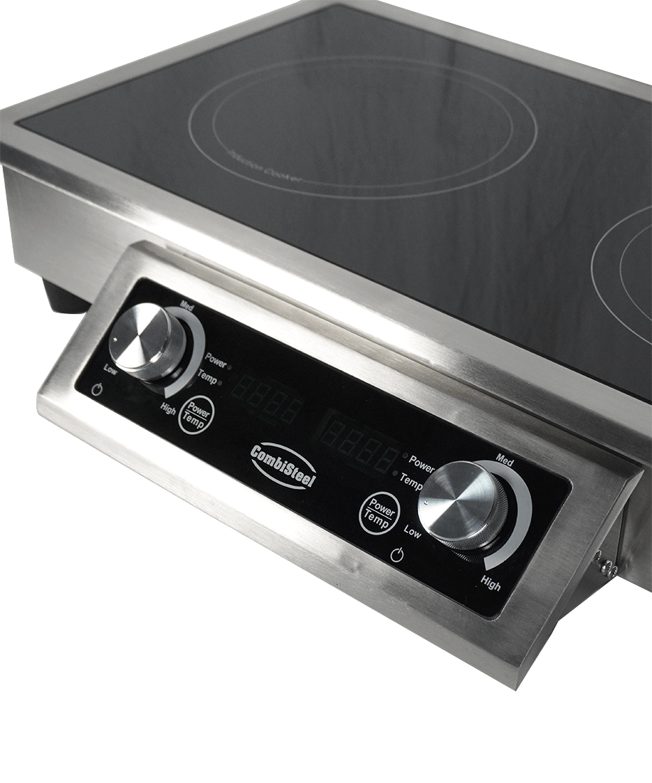 Combisteel Drop-In Induction Stove 2 Hobs, 2x 3.5kW 4