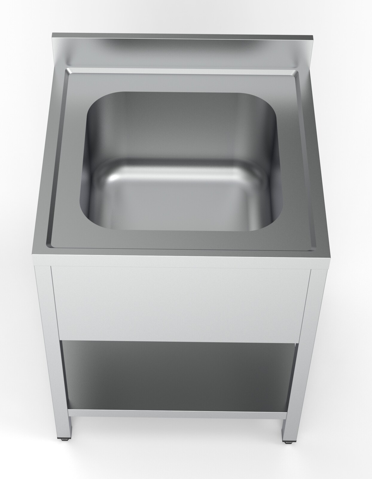Combisteel Stainless Steel Sink Unit 700x700mm, Single Bowl 2