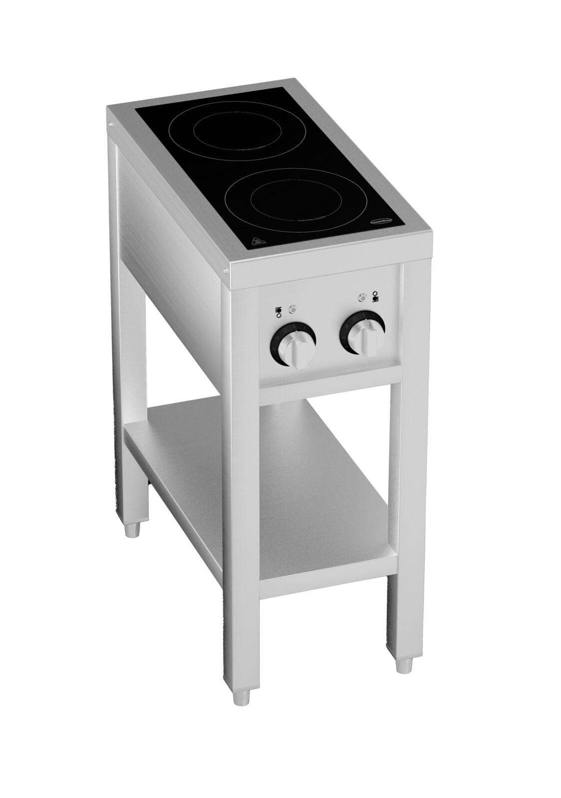 Combisteel Induction Stove 2 Hobs, 7 kW, Open Frame 5