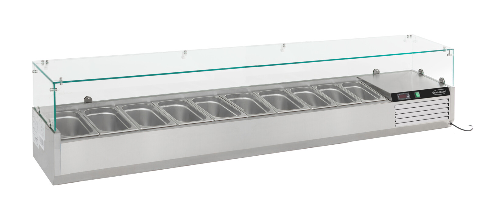 Combisteel Refrigerated Counter Top 10 x 1/4 GN, 2000mm Wide 1