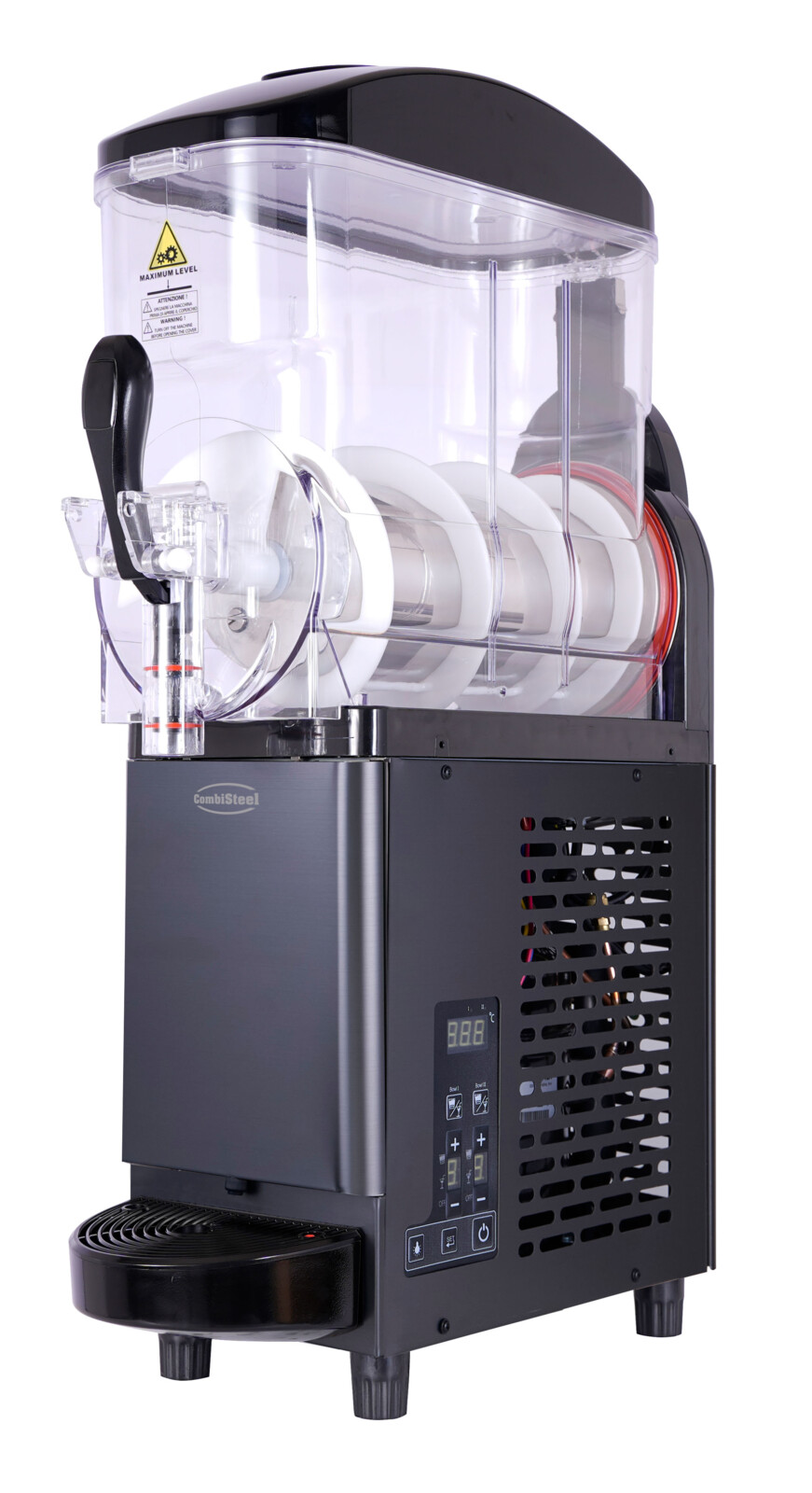 Combisteel Granita Machine 12L Single Tank, Black Tabletop 1
