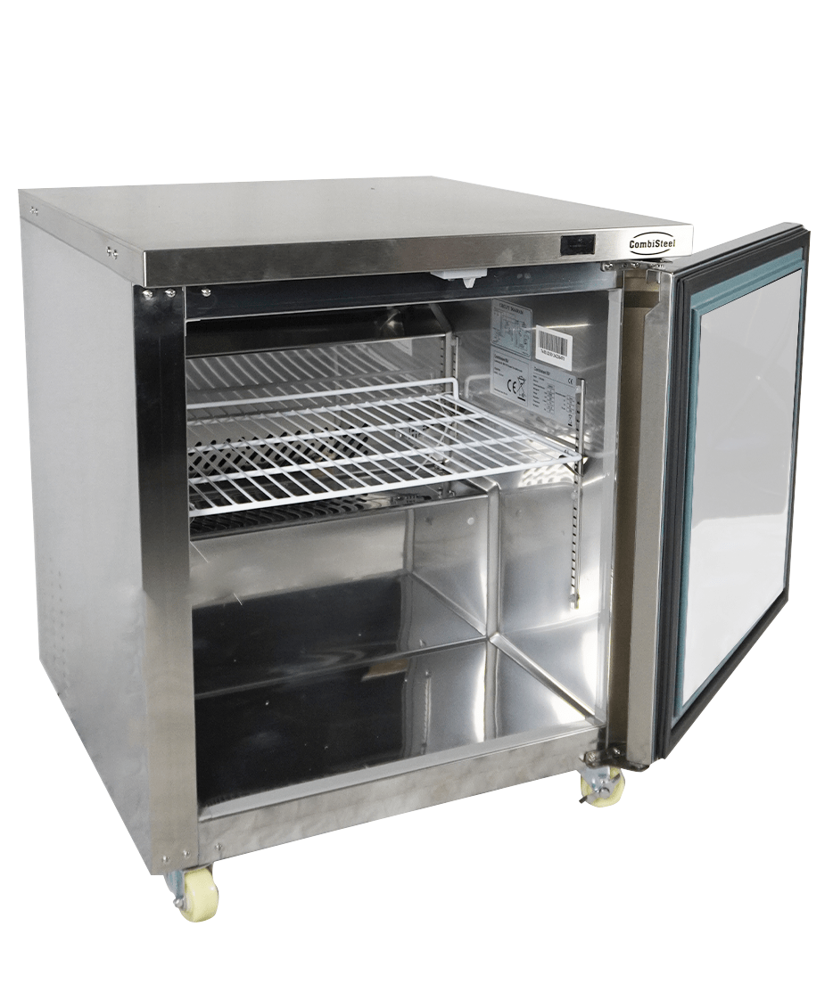 Combisteel SS Freezer 1 Door Undercounter, 185L Switchable 4
