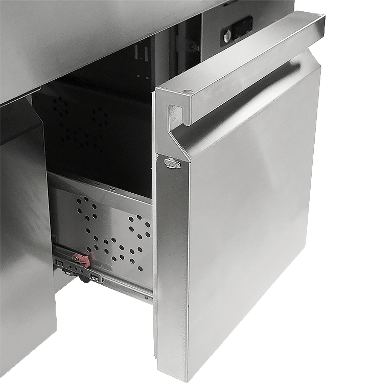 Combisteel Refrigerated Cocktail Bar Station 3 Drawer, 1790mm 5