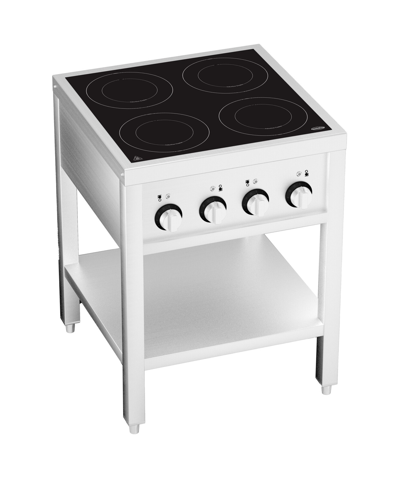 Combisteel 4 Hob Induction Stove, 14 kW, Open Frame Freestanding 5