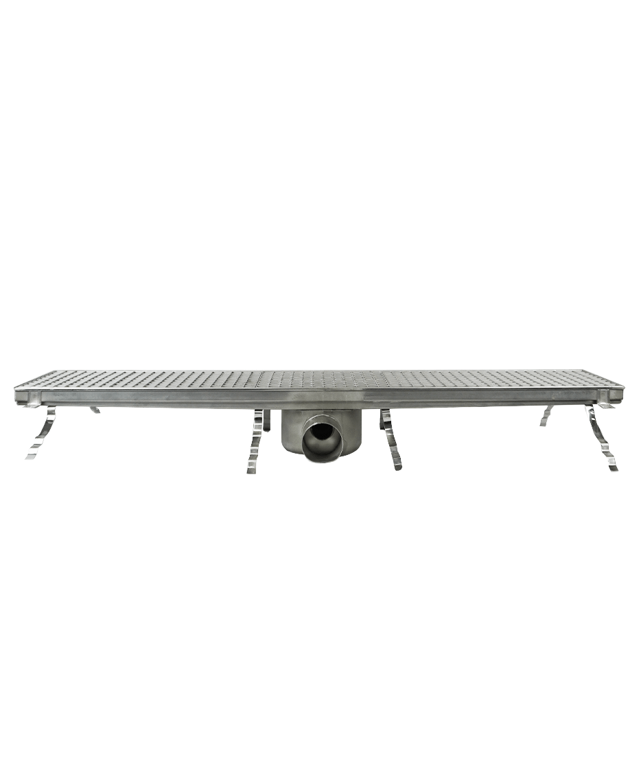 Combisteel Floor Grid 1144x200mm, Stainless Steel Drainage 2