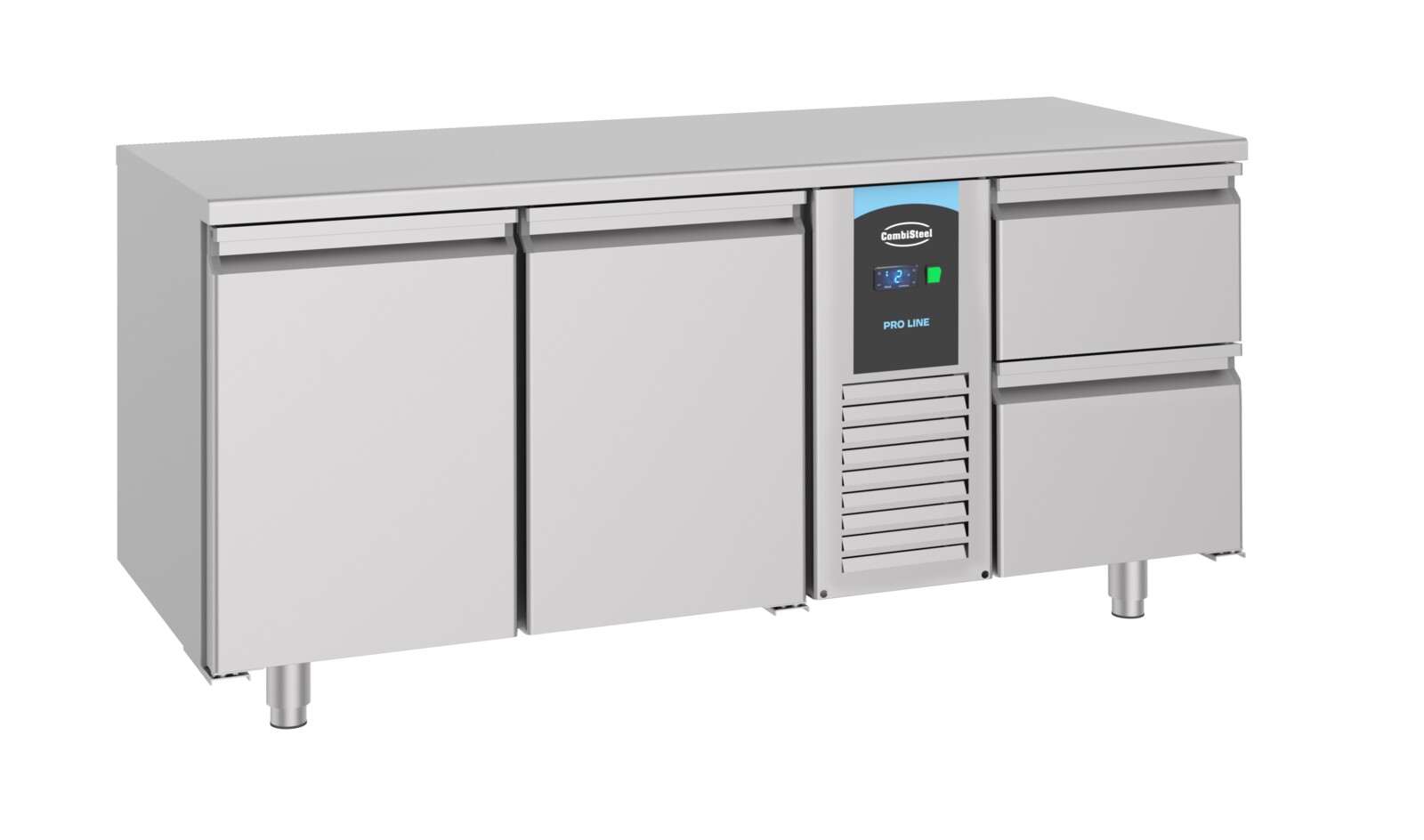 Combisteel Energy Line Refrigerated Counter 2 Doors 2 Drawers 474L 1