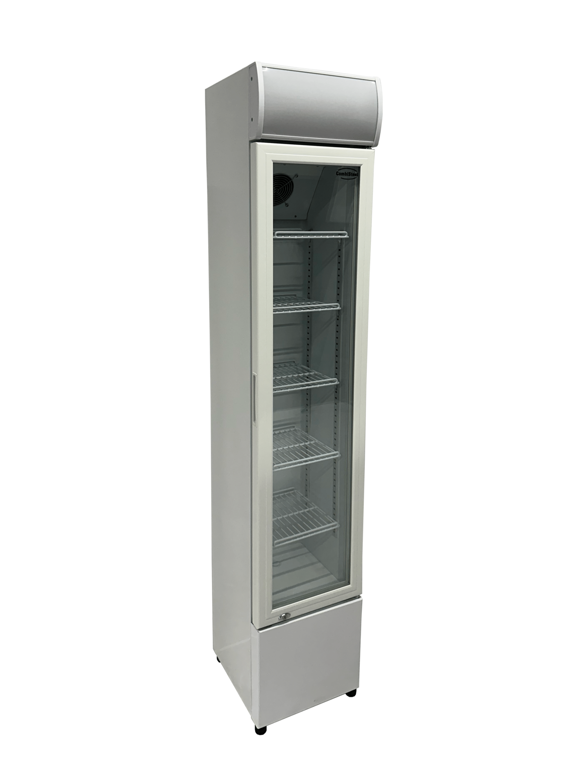 Combisteel Glass Door Refrigerator Narrow 105L, 360mm Width 4