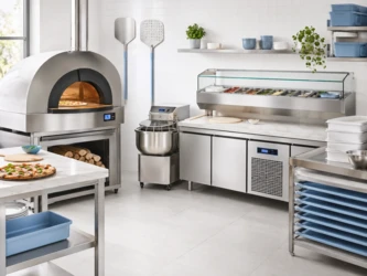 Complete pizzeria setup