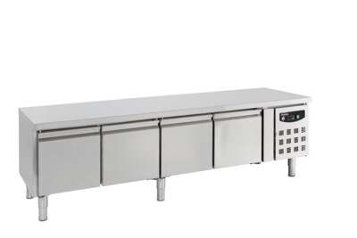 Combisteel 4-Door Refrigerated Counter, 402L, 650mm Height
