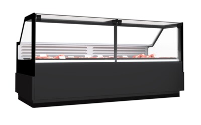 Combisteel Refrigerated Meat Display Rick 2.0, 804L, Plate Cooling