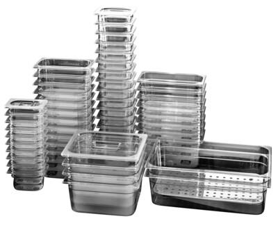 Combisteel Polycarbonate GN Container 1/3 GN 65mm Deep