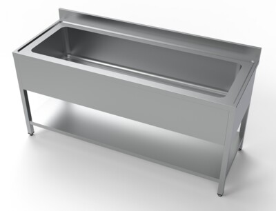 Combisteel Sink Unit 1800mm, Stainless Steel 430