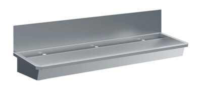 Combisteel Triple Basin Wash Sink 1800mm, 3 Taps, Stainless Steel