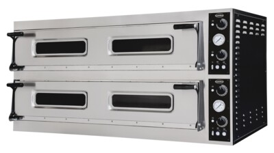Combisteel Double Pizza Oven 2x6 Large, 20.4kW Electric