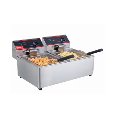 Banks EFD6 Twin Tank Electric Fryer 6+6 Litres Commercial
