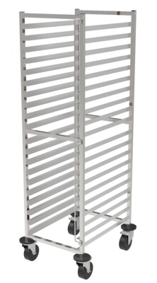 Combisteel Clearing Trolley 1/1 GN, 12 Shelf Positions, Flat-Packed