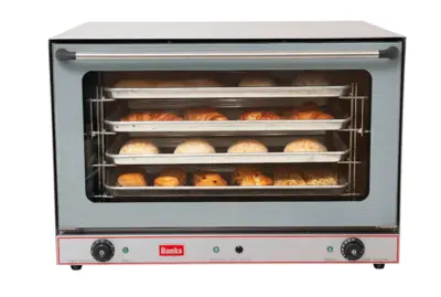 Banks CVO840 Convection Oven 6.4kW Electric 4-Shelf Commercial