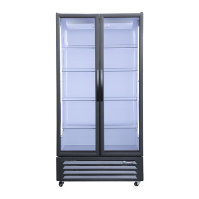 Unifrost HVR21B 2-Door Display Refrigerator 800L Graphite Blue