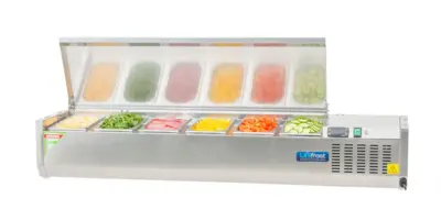 Unifrost CTS1200 Cold Toppings Fridge 1200mm Stainless Steel